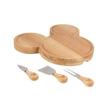 Alternate Image 1 for Mickey Mouse Shaped Cheeseboard With Tools