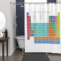 Alternate Image 1 for Periodic Table Shower Curtain