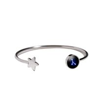 Alternate Image 2 for Starlight Glow Zodiac Cuff Bracelet