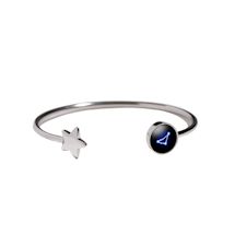 Alternate Image 3 for Starlight Glow Zodiac Cuff Bracelet