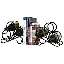 Product Image for Scroll Wine Rack Bookends