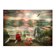 Alternate image for Adirondack Chairs Led Wall Décor