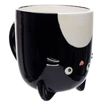 Alternate image for Upside Down Cat Mug