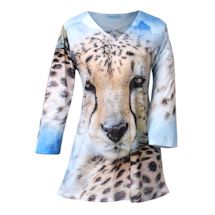 Alternate image for Wildlife Sublimated Top - Cheetah