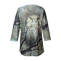 Alternate Image 1 for Owl Sublimated Top