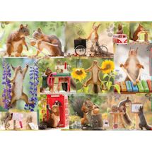 Product Image for Getting' Squirrely 1000 Piece Puzzle