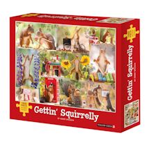 Alternate Image 1 for Getting' Squirrely 1000 Piece Puzzle