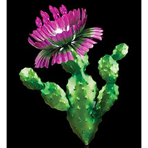 Alternate image Cactus Solar Garden Stakes