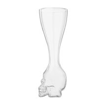 Alternate Image 3 for Skull Glass With Stand