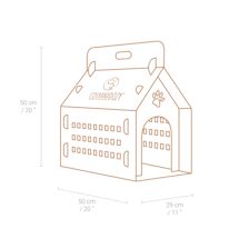 Alternate image for Catventure Carry Box And Playhouse