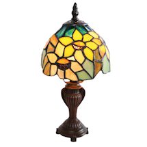 Alternate image for Sunflower Stained-Glass Accent Lamp