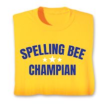 Alternate image for Spelling Bee Champian T-Shirt or Sweatshirt
