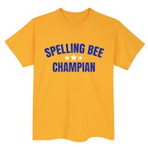 Alternate Image 1 for Spelling Bee Champian T-Shirt or Sweatshirt