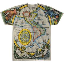 Alternate image for Old World Map Shirt