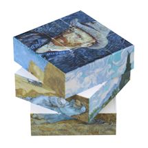 Alternate Image 1 for Great Masters Iconicube Puzzles - Van Gogh