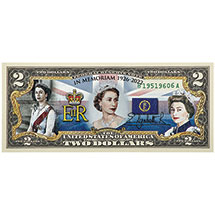 Alternate image Queen Elizabeth II $2 Bill
