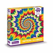 Alternate image Optical-Illusion 1000- Piece Puzzle