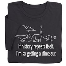 Alternate image for I'm Getting A Dinosaur T-Shirt