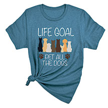 Alternate image for Pet All The Dogs T-Shirt