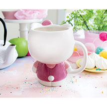 Alternate image for Hello Kitty 3D Sculpted Ceramic Mug