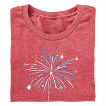 Alternate image for Red Fireworks T-Shirt