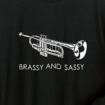 Alternate image Brassy & Sassy Trumpet Long Sleeve Shirt