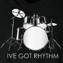 Alternate image Drums Hoodie I&#39;ve Got Rhythm