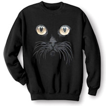 Alternate image Cat Eyes Sweatshirt