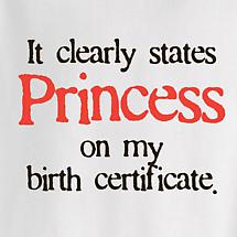 Product Image for Personalized It States On My Birth Certificate Shirt