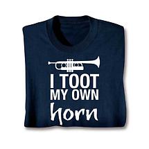 Alternate image Music Instruction Shirt- Horn