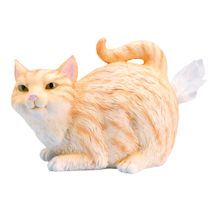 Alternate Image 1 for Cat Butt Tissue Dispenser - Orange Tabby
