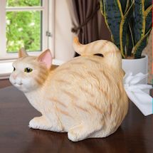 Alternate Image 7 for Cat Butt Tissue Dispenser - Orange Tabby