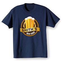 Alternate Image 1 for Personalized "Your Name" Brew House Shirt