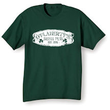 Alternate image for Personalized "Your Name & Date" Irish Pub T-Shirt or Sweatshirt
