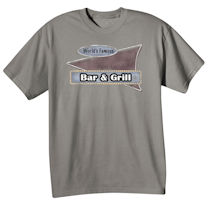 Alternate Image 1 for Personalized World Famous 'Your Name' Bar & Grill Shirt