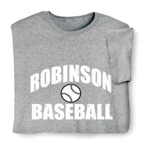 Product Image for Personalized 'Your Name' Baseball Shirt