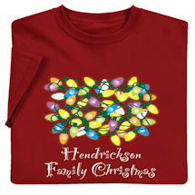 Product Image for Personalized 'Your Name' Family Christmas Shirt