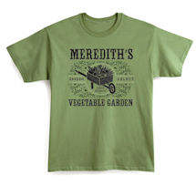 Alternate image for Personalized "Your Name" Vegetable Garden T-Shirt or Sweatshirt