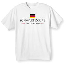 Alternate Image 2 for Personalized "Your Name" German National Flag Shirt