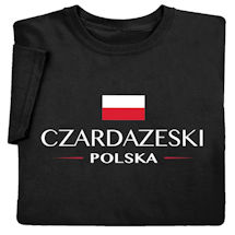 Product Image for Personalized "Your Name" Polish National Flag Shirt