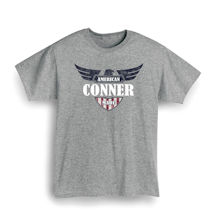 Alternate Image 1 for Personalized 'Your Name' American Made Shirt