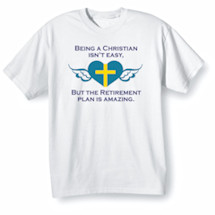 Alternate image Christian Isn't Easy Shirts