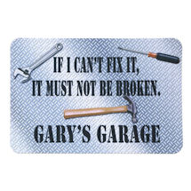 Alternate Image 1 for Personalized Garage Mat