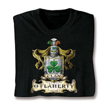 Product Image for Personalized 'Your Name' Irish Family Clan Shirt