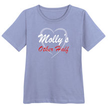 Alternate image for Personalized "Your Name" Other Half T-Shirt or Sweatshirt