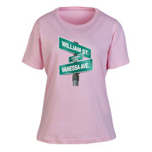 Alternate Image 4 for Personalized "Your Name" Lovers Lane T-Shirt or Sweatshirt