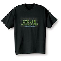 Personalized "Your Name" Goal T-Shirt or Sweatshirt - Version 2.020 New and Improved
