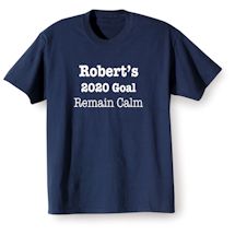 Product Image for Personalized 'Your Name'  Goal Shirt - Personal Goal