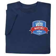 Personalized 'Your Name' Vote for President (Pocket) Shirt