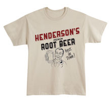 Alternate Image 1 for Personalized "Your Name" Premium Root Beer T-Shirt or Sweatshirt
